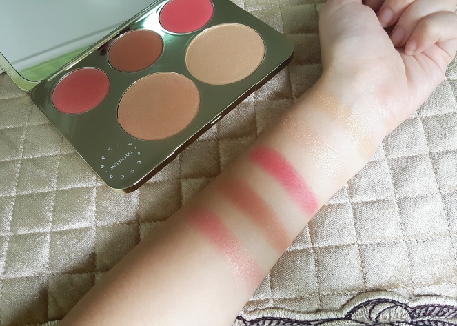 Becca x Jaclyn Hill Face Palette Swatches